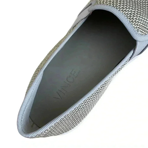 VINCE Blair Perforated Slip On Sneaker Size 6.5 Casual Comfort Classic - Picture 6 of 9